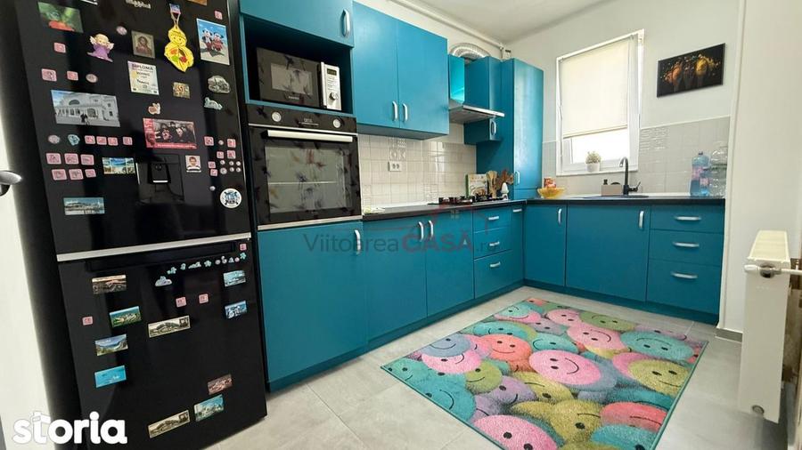 Apartament cu 3 camere semidecomandat, mobilat în Prelungirea Ghencea