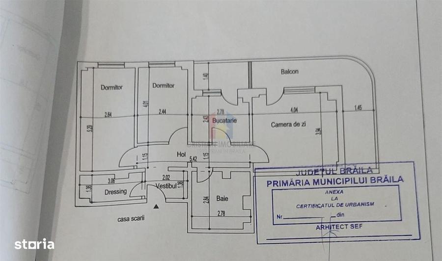 Apartament cu 3 camere în Gării