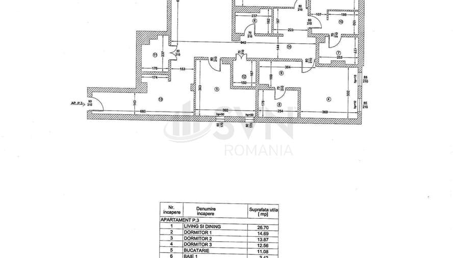 Apartament cu 4 camere decomandat în Centrul Civic