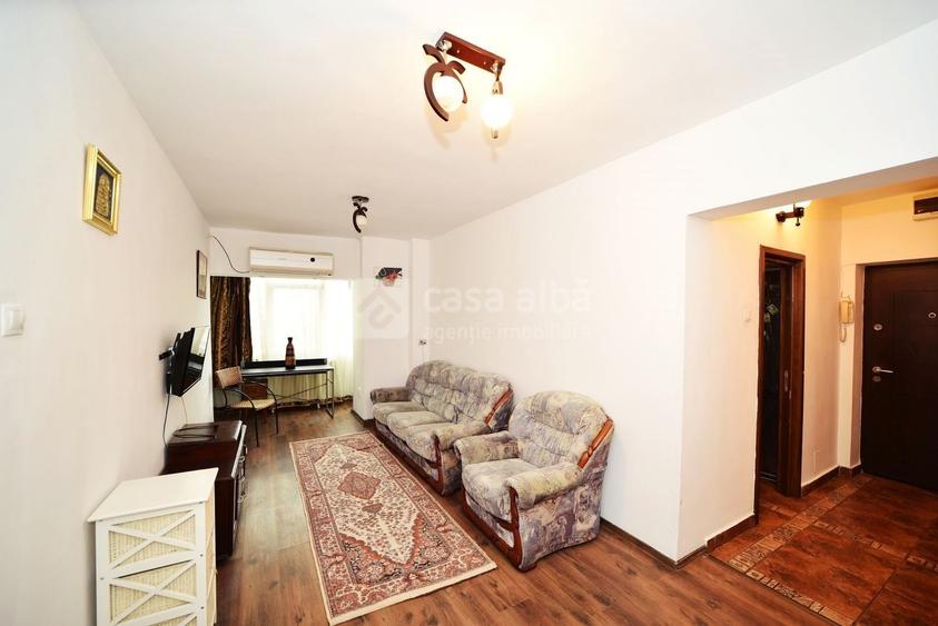 Apartament cu 4 camere decomandat, mobilat în Gară
