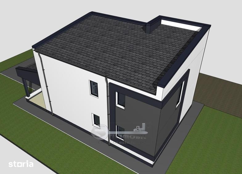 Teren cu autorizatie pentru vila 5 camere, 3 bai, P+1E, de vanzare in - 3