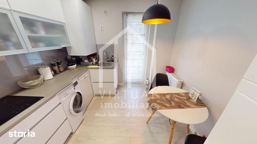 Apartament cu 3 camere, mobilat în Turnișor