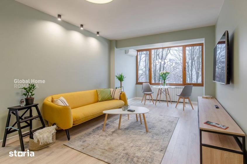 Apartament cu 3 camere, mobilat în Victoriei