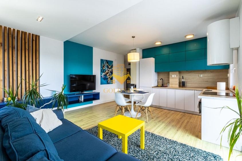 Apartament cu 3 camere semidecomandat, mobilat în Dâmbul Rotund