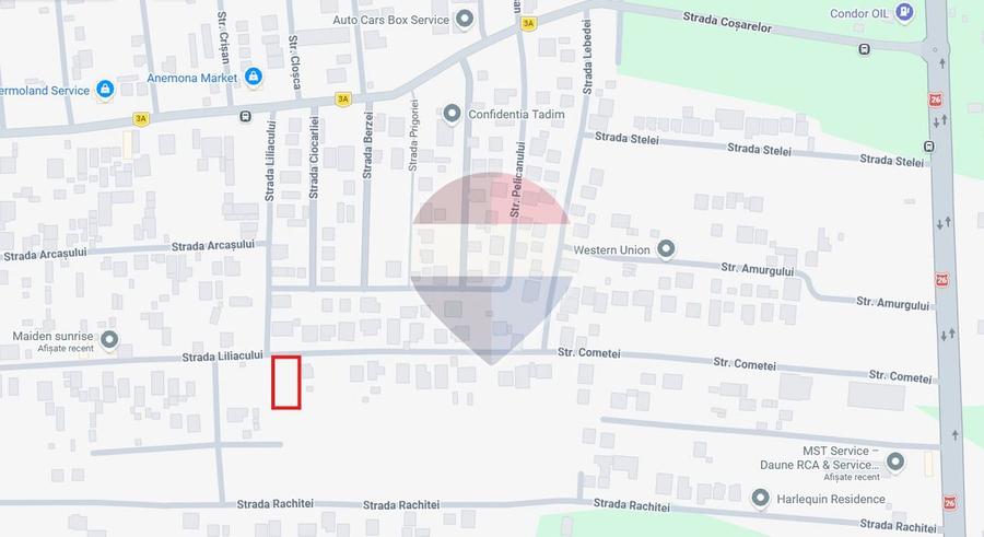 Teren Construcții intravilan de 1000 mp, în Costi
