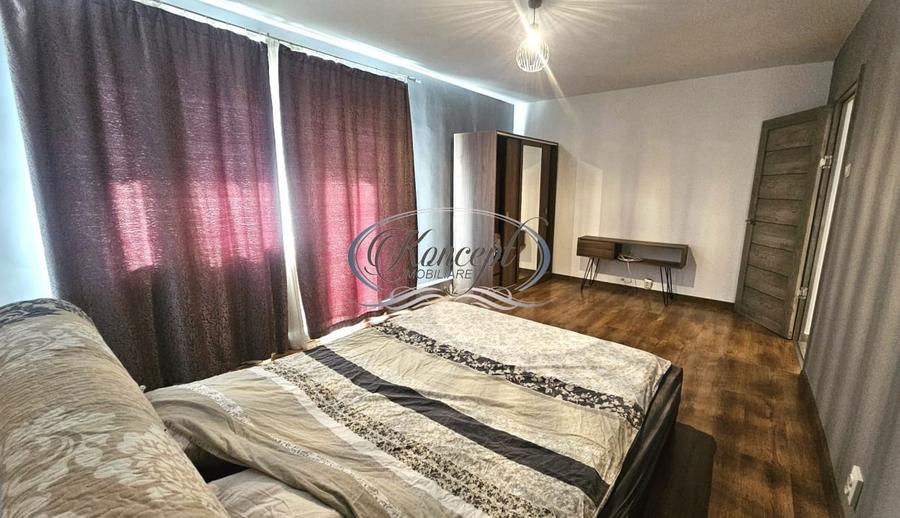 Apartament cu 3 camere decomandat, mobilat în Între Lacuri
