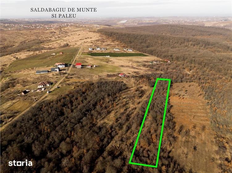 Teren de 3714 mp, în Paleu
