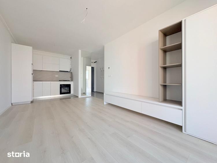 2 camere, partial mobilat si utilat, cu parcare, in complexul Denya - 5