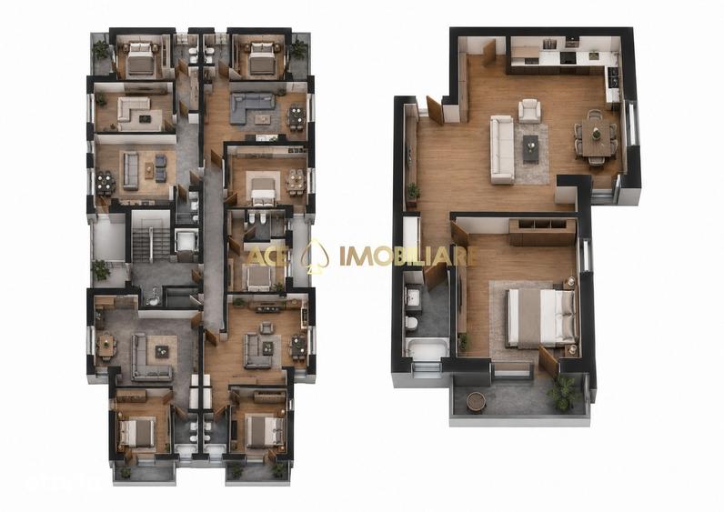 Apartament cu 2 camere în Theodor Pallady