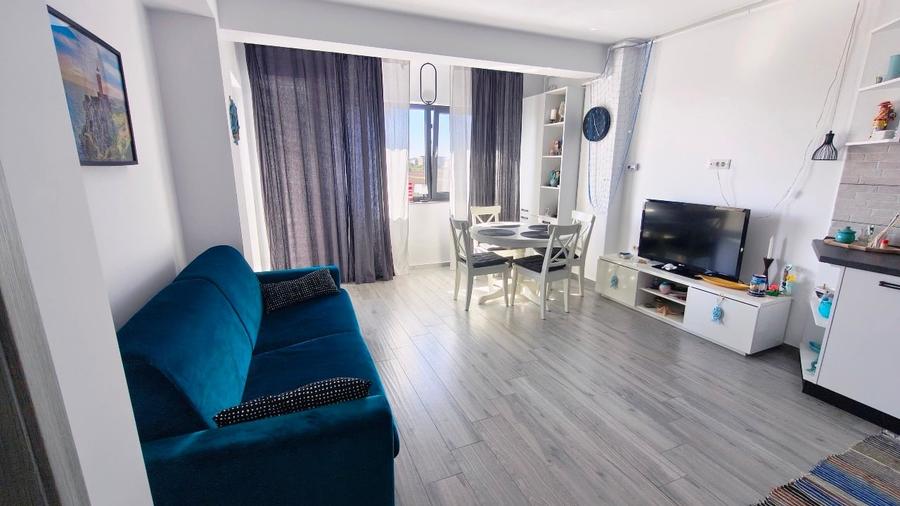 Apartament cu 2 camere decomandat, mobilat în Agigea