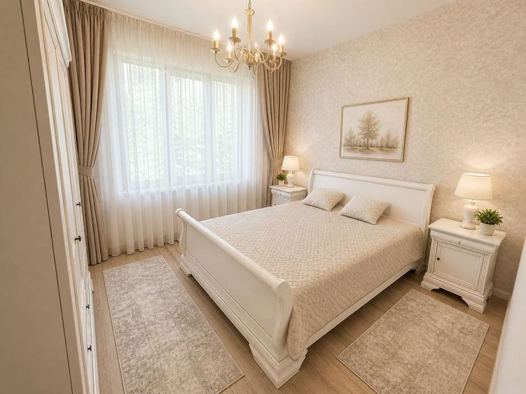 Apartament cu 3 camere decomandat, mobilat în Central