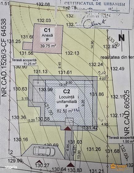 Casă cu 4 camere cu Teren 624 Mp în Breazu