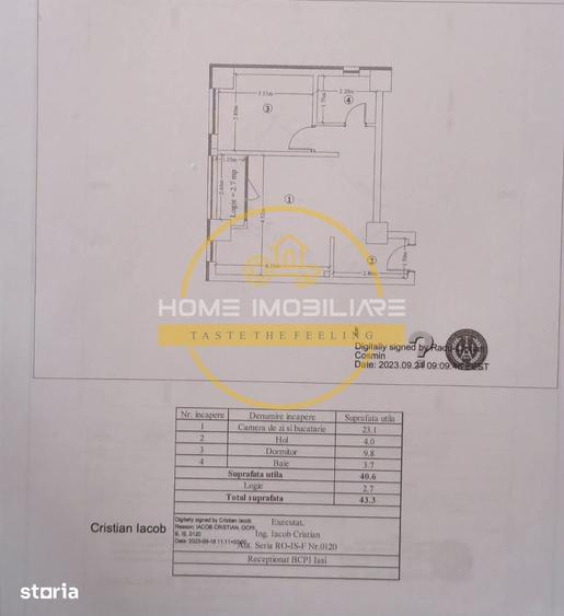 Etaj intermediar/Apartament 2Camere Mobilat&Utilat -Cartier Visoianu! - 5