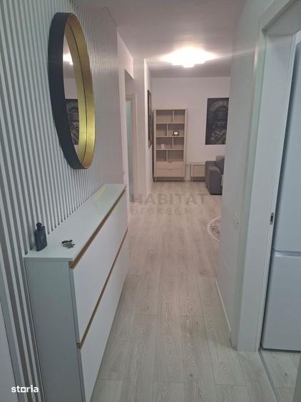 Apartament cu 2 camere semidecomandat în Tunari