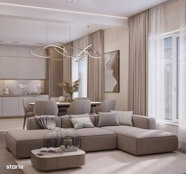 Apartament cu 3 camere decomandat în Rudeni