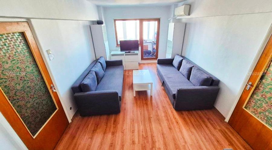 Apartament cu 2 camere semidecomandat în Banu Manta