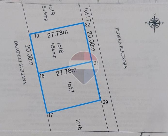 Teren Construcții intravilan de 1312 mp, în Ciolpani