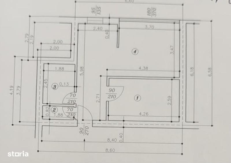 Apartament cu 2 camere în Vitan