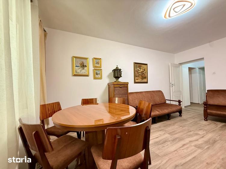 Apartament cu 3 camere decomandat, mobilat în Obor