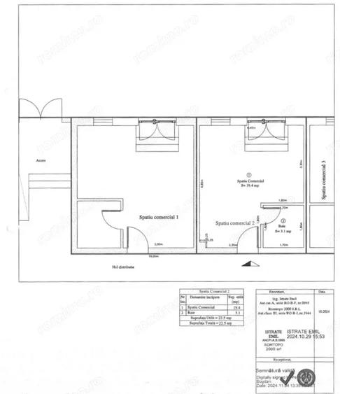 Spa?iu comercial parter bloc, 33.9mp, bloc nou, TINERETULUI - CHIAJNA - 4