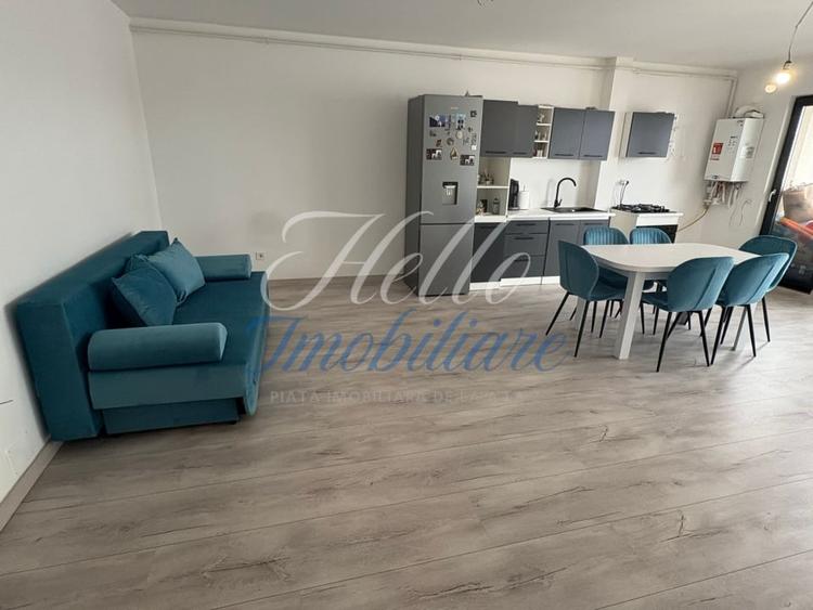 Apartament cu 2 camere semidecomandat, mobilat în Florești