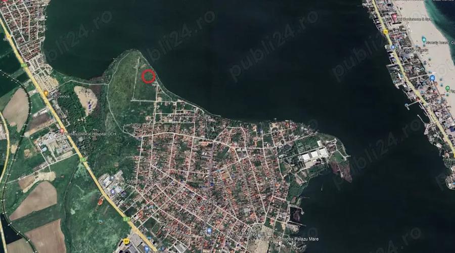 Teren de 1500 mp, în Palazu Mare