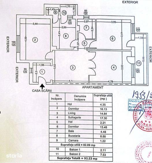 Apartament cu 2 camere în Central