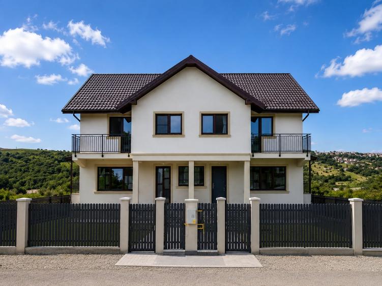 Duplex cu 4 camere cu Canalizare în Popas Păcurari