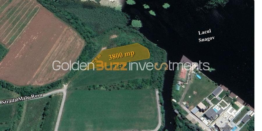 Teren Construcții intravilan de 3800 mp, în Snagov