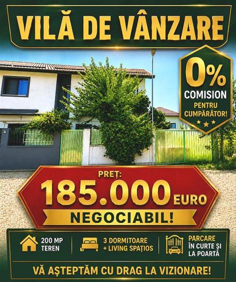 Casă cu 4 camere cu Teren 200 Mp în Prelungirea Ghencea