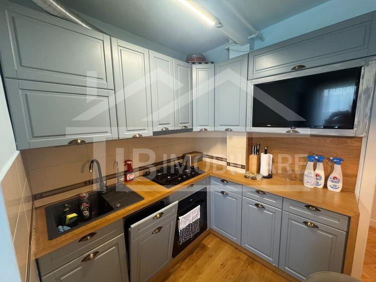 Apartament cu 3 camere, mobilat în Tudor