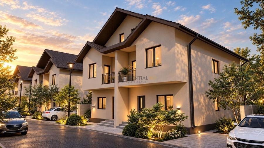 Duplex cu 4 camere cu Canalizare în Central