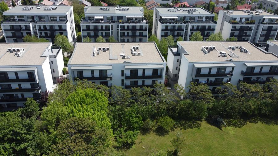Penthouse 4 camere Residence5, parcare subterana, curte interioara, comision 0 - 33
