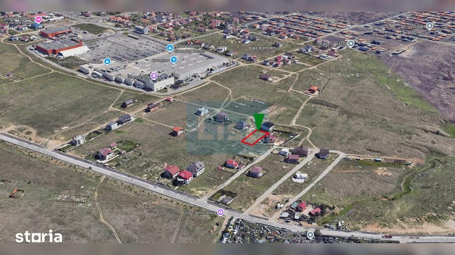 Teren de 1000 mp, în Central