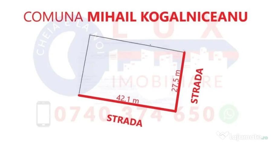 ID 7805 Teren intravilan in Comuna Mihail Kogalniceanu - 3