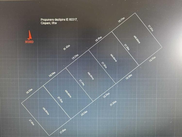 Teren Construcții intravilan de 500 mp, în Izvorani