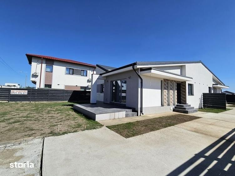 Casă cu 3 camere cu Teren 80 Mp în Tunari