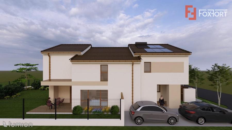 Duplex cu 4 camere cu Canalizare în Dumbrăvița