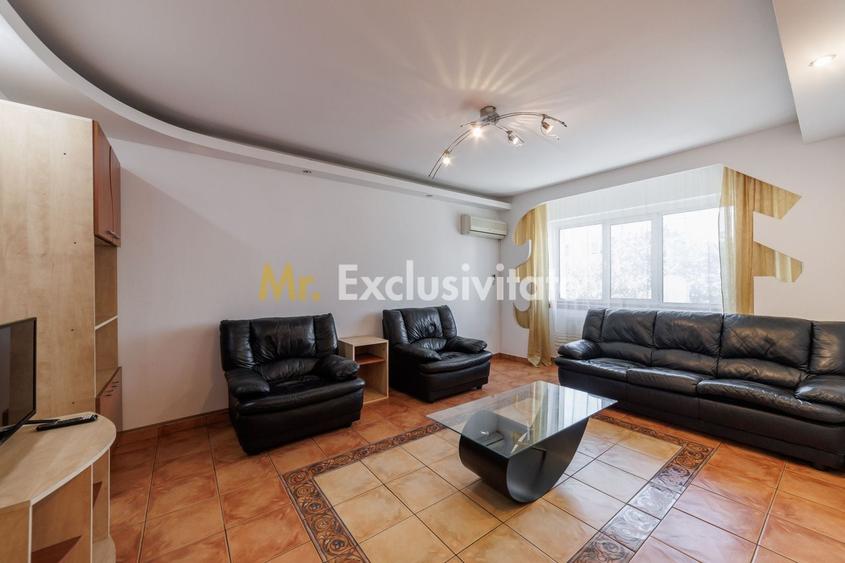 Apartament cu 3 camere decomandat, mobilat în Popa Șapcă