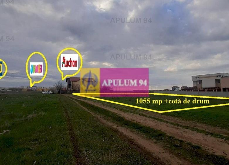 Teren Construcții intravilan de 1055 mp, în Berceni