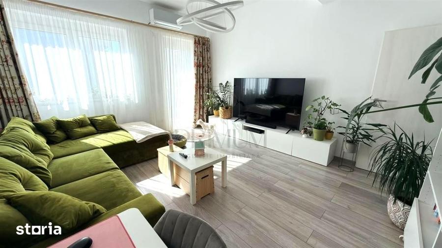 Apartament cu 3 camere decomandat, mobilat în Girocului
