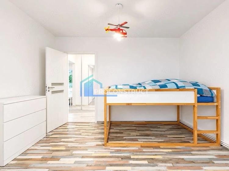 Apartament cu 3 camere semidecomandat în Blașcovici