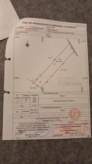 De vanzare teren 11500 mp partial intravilan - 3
