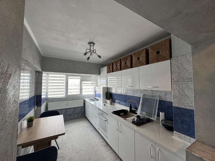 Apartament cu 2 camere semidecomandat, mobilat în Lujerului