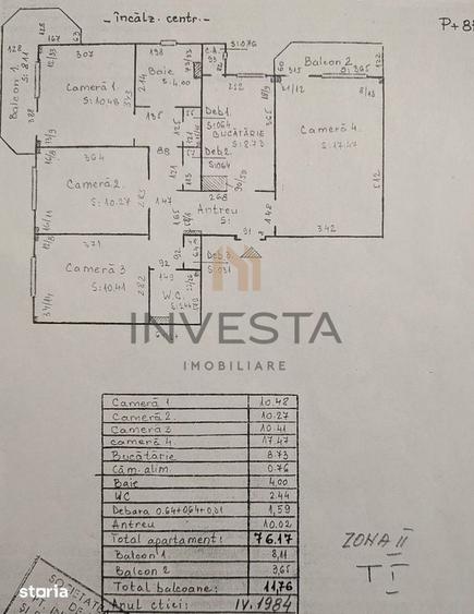 Apartament cu 4 camere decomandat în Între Lacuri — fotografia 1