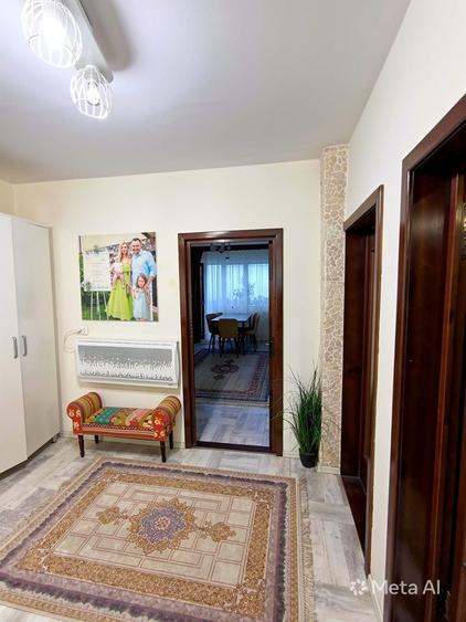 Apartament cu 3 camere semidecomandat în Central
