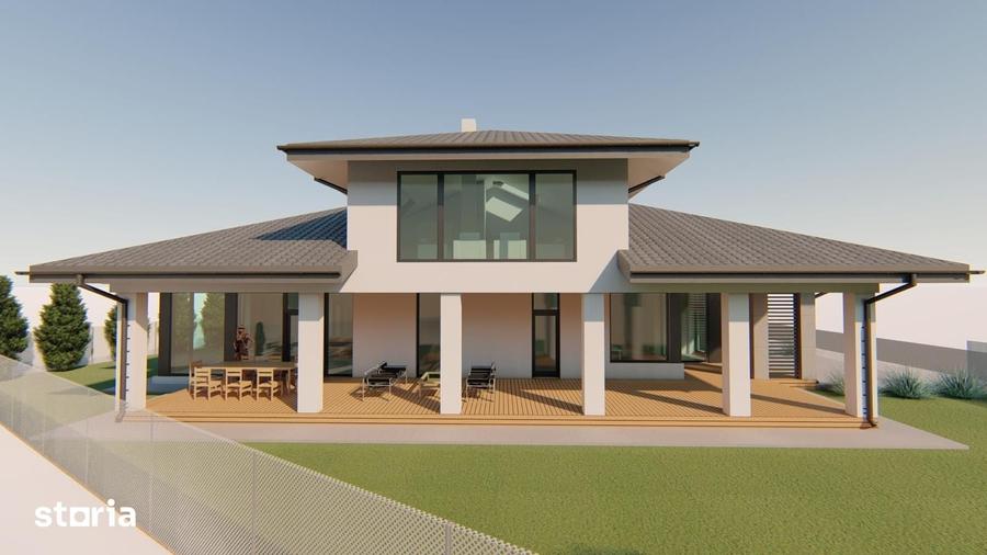 Casă cu 6 camere cu Teren 1400 Mp în Central