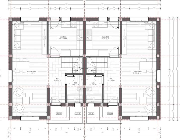 Teren Construcții intravilan de 600 mp, în Central