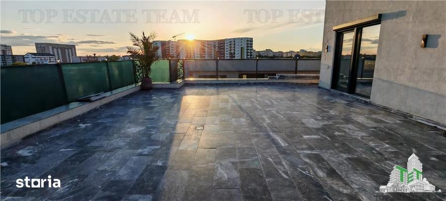 Penthouse 3 camere + terasa 184,2mp, finisaje de lux, cu priveliste se - 20