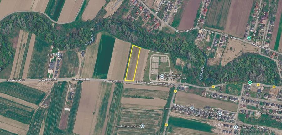Teren Construcții intravilan de 7567 mp, în Exterior Sud